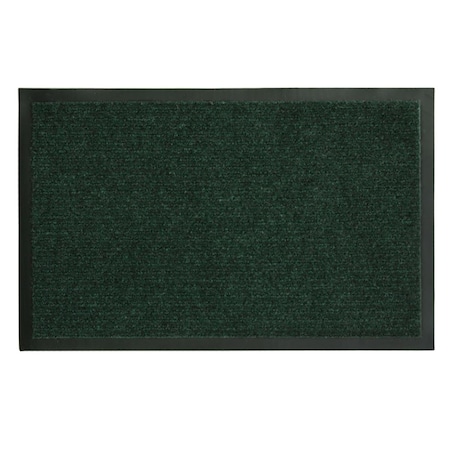 Palacedesigns 28 x 18 in. Sports Licensing Solutions Ribbed Green Polypropylene & Vinyl Nonslip Utility Mat PA2740616